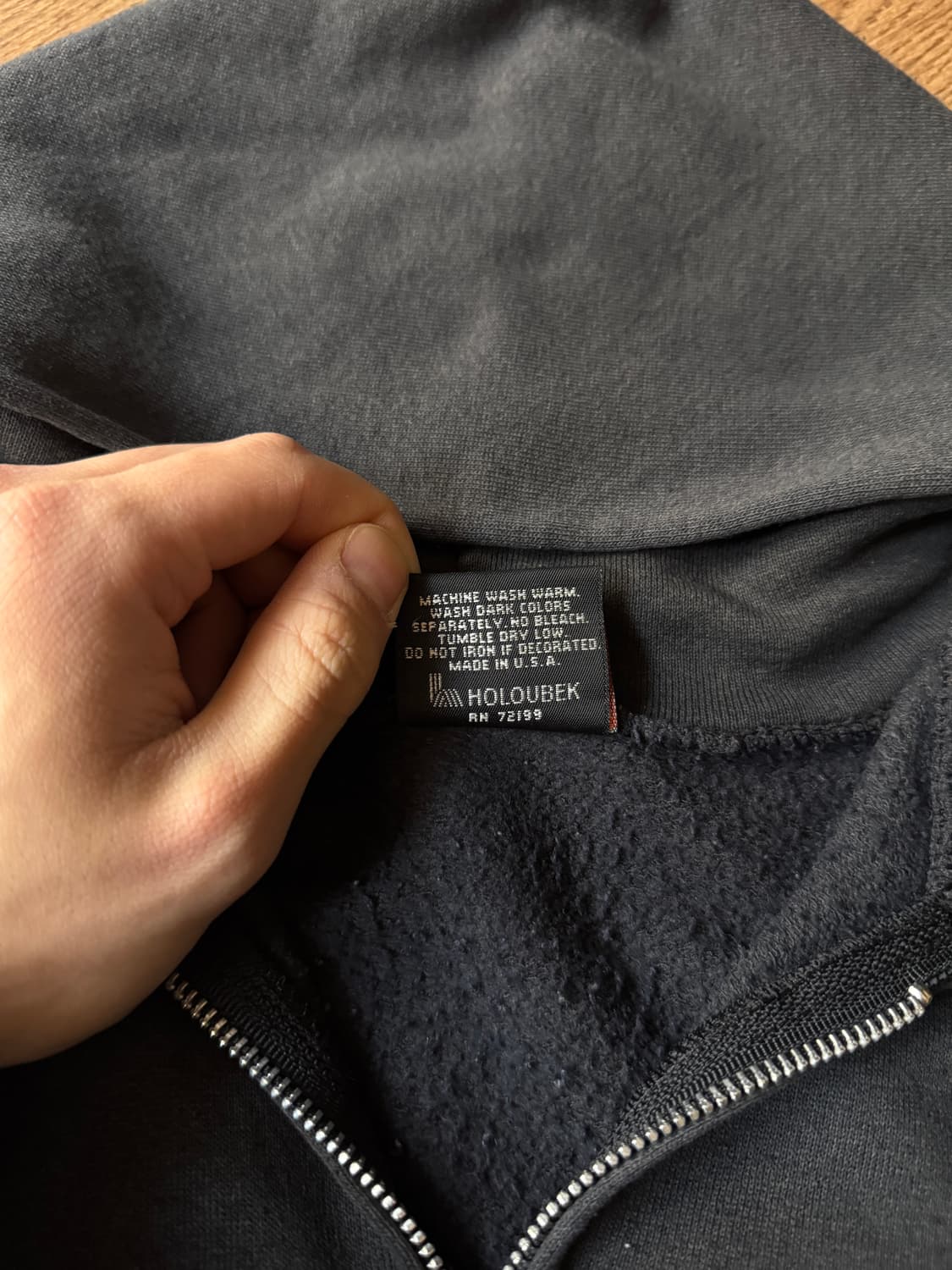 [3XL]90's 할리 데이비슨 USA Lancaster 후드집업 상품이미지6