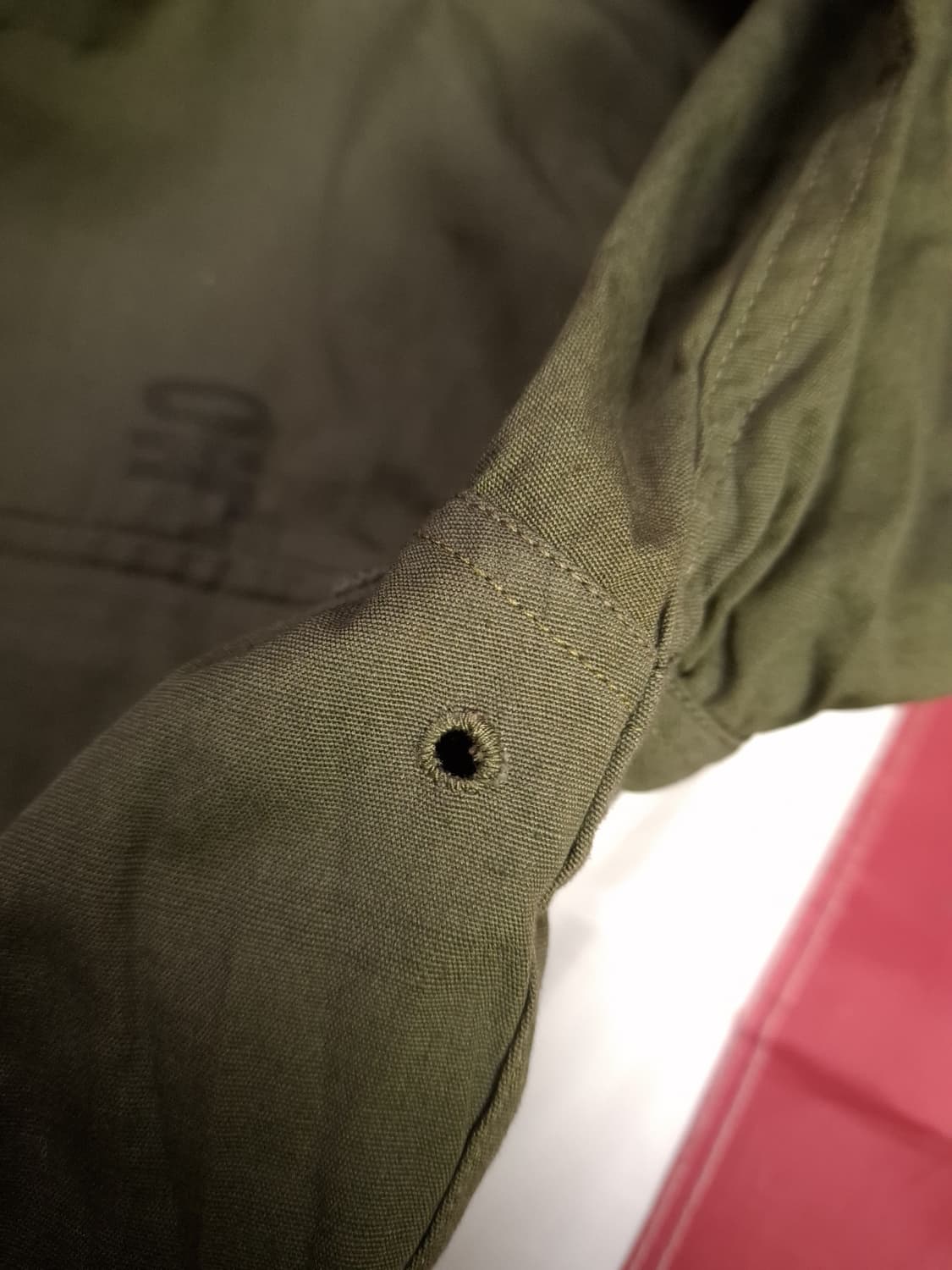 새제품 오리지날 60's 국군용 포플린 원단 전투복 상의 상품이미지6