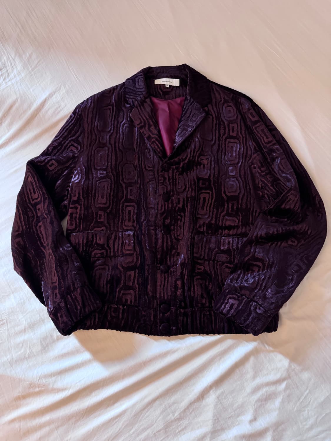 사스콰치 패브릭스 카딩 벨벳 셋업 상품이미지1