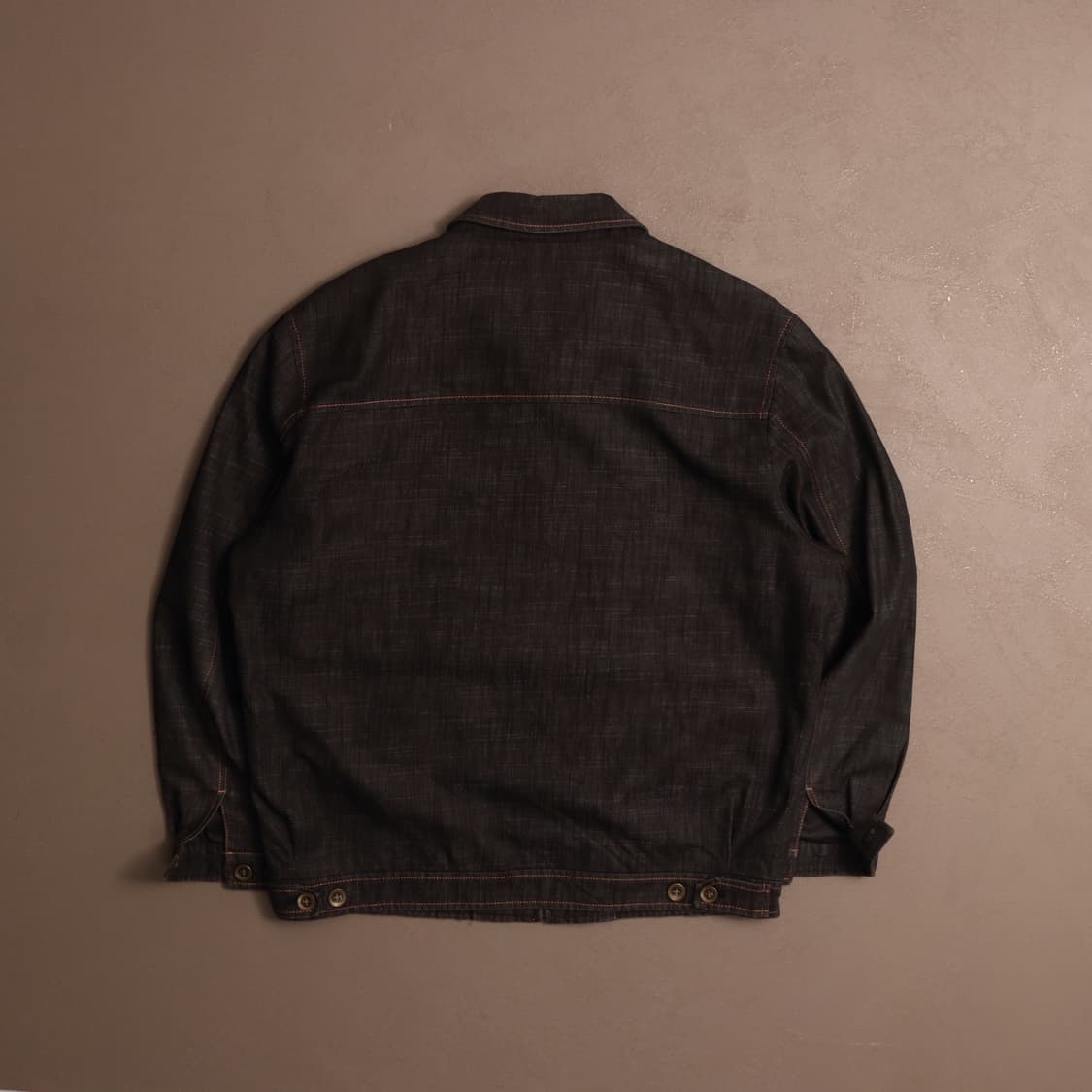 일본빈티지 데님 블루종 자켓 A1420 상품이미지4