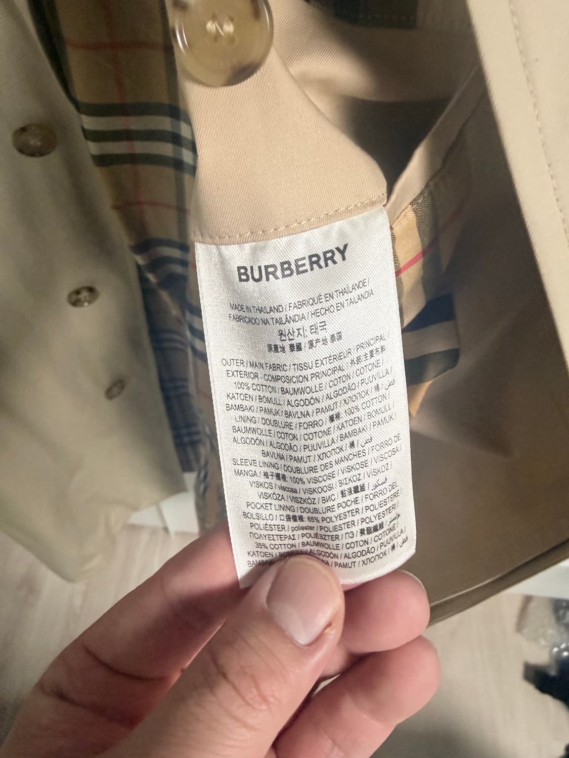 버버리 핌리코 카코트 54사이즈(110) 상품이미지5