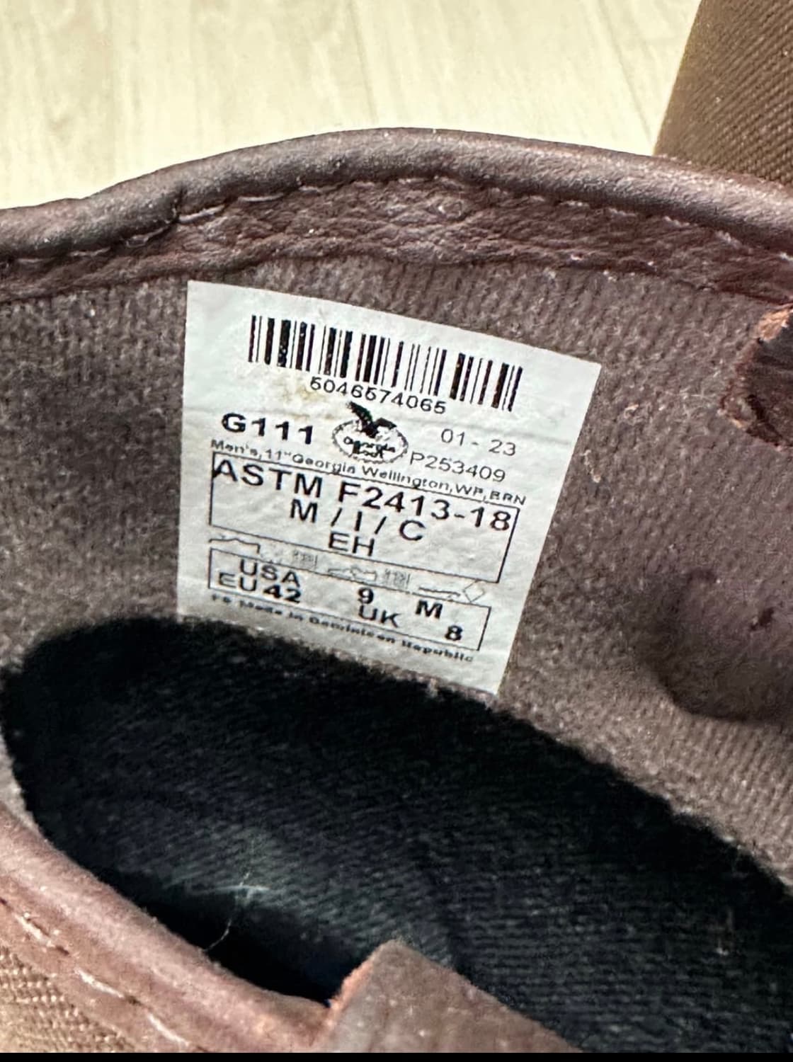 조지아부츠 270 칸예웨스트 상품이미지5