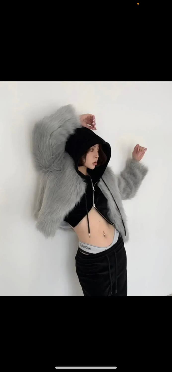 ODOR Fur Jacket 상품이미지1