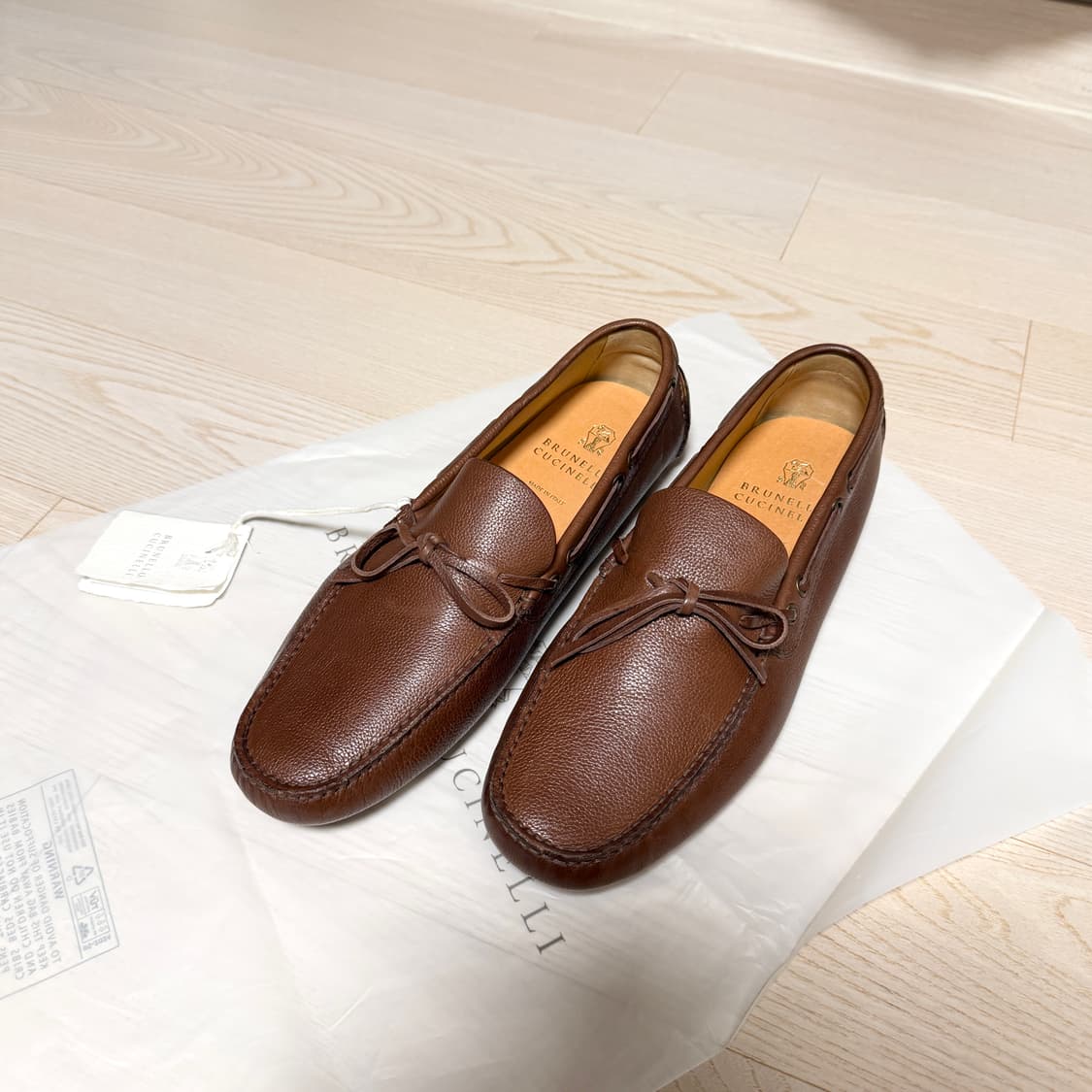 브루넬로 쿠치넬리 /신상 드라이빙 슈즈 / 42 (270-275) NEW 상품이미지1