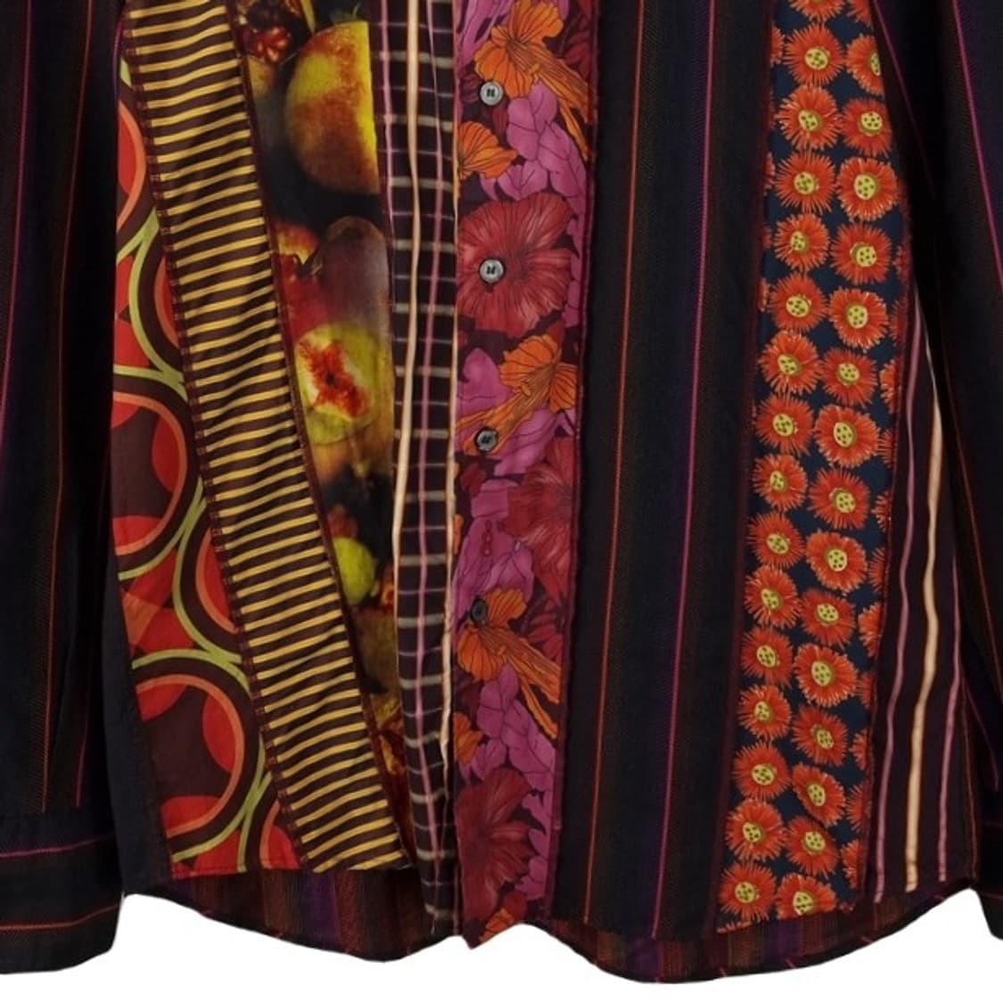 [코모도] 빈티지 패턴 스트라이프 셔츠 M19147 상품이미지5