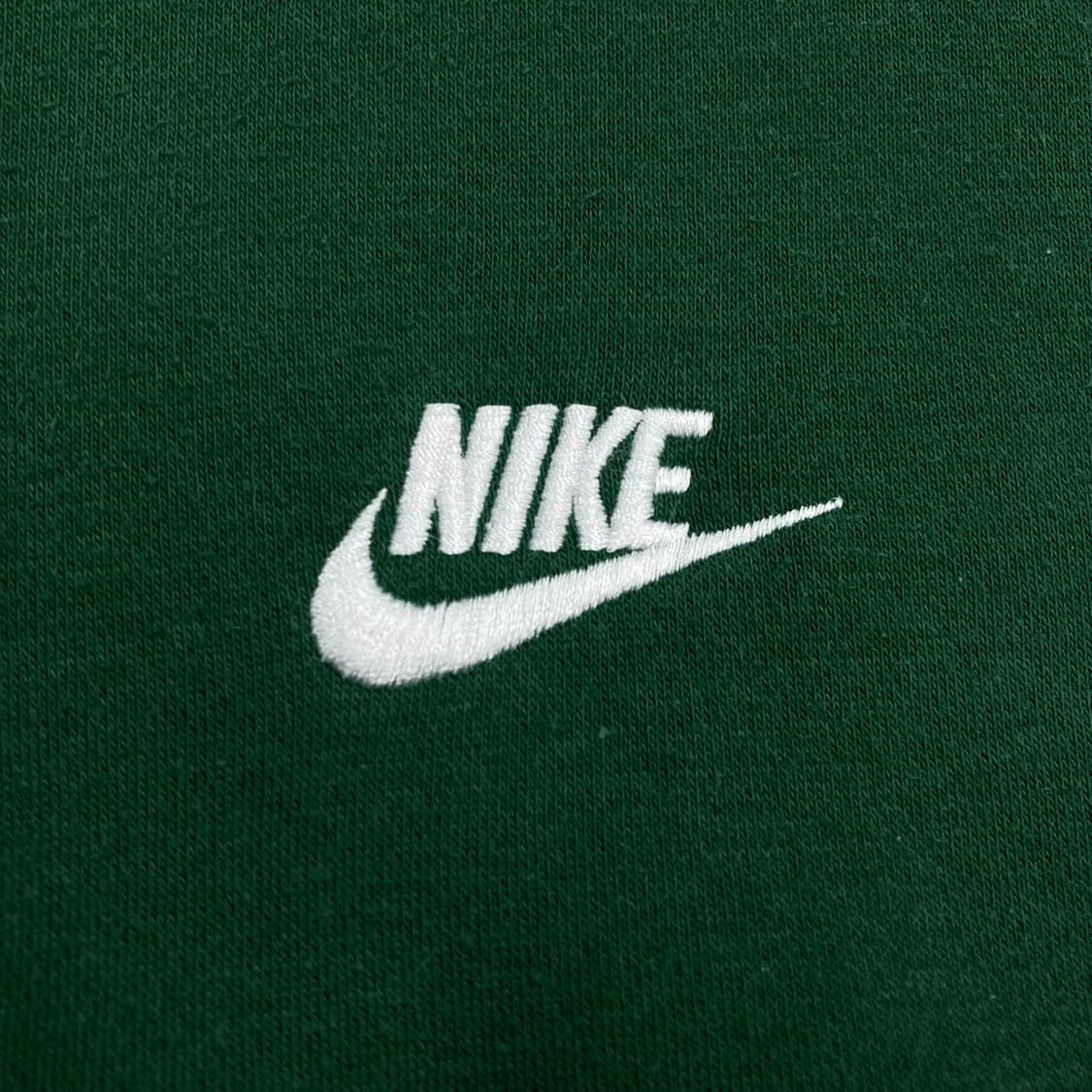 나이키 그린 컬러 퓨추라 스몰 로고 후드티 상품이미지2