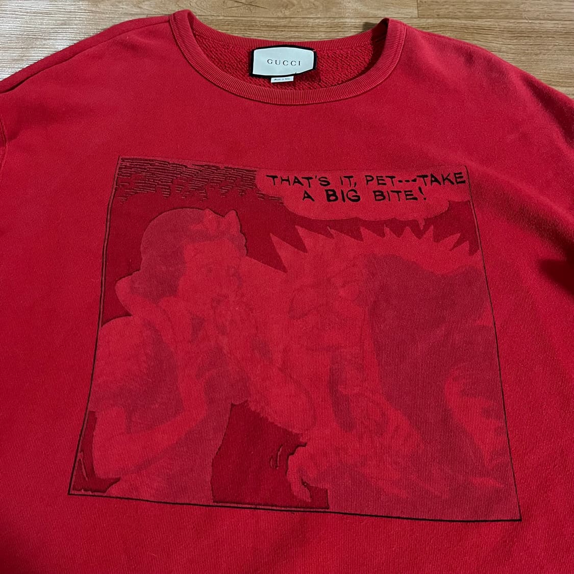 [110-115] 구찌 디즈니 백설공주 맨투맨 상품이미지3