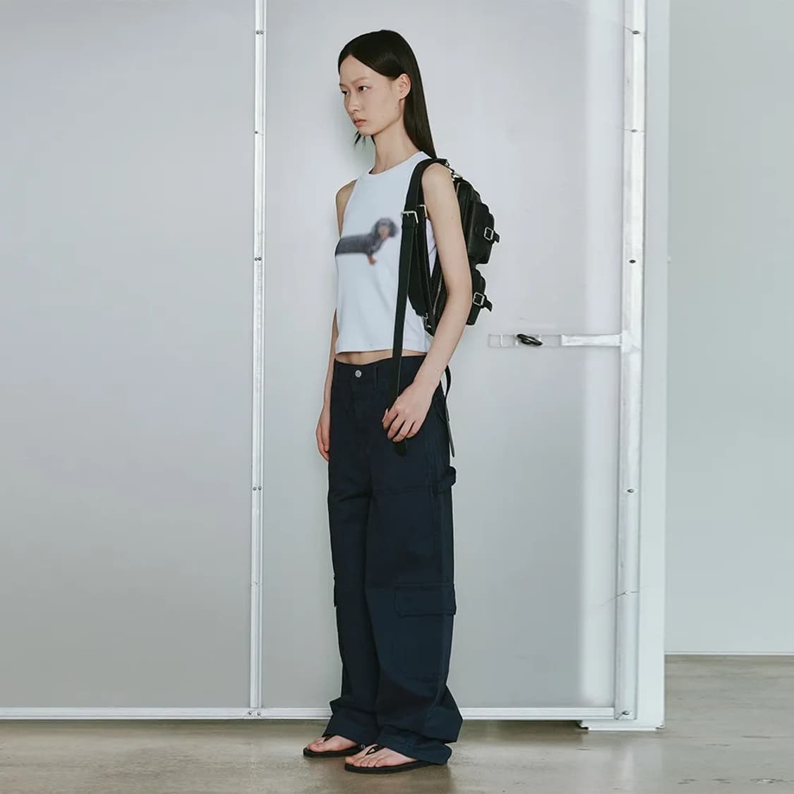 플리즈프로젝트_카펜더팬츠 네이비 상품이미지2