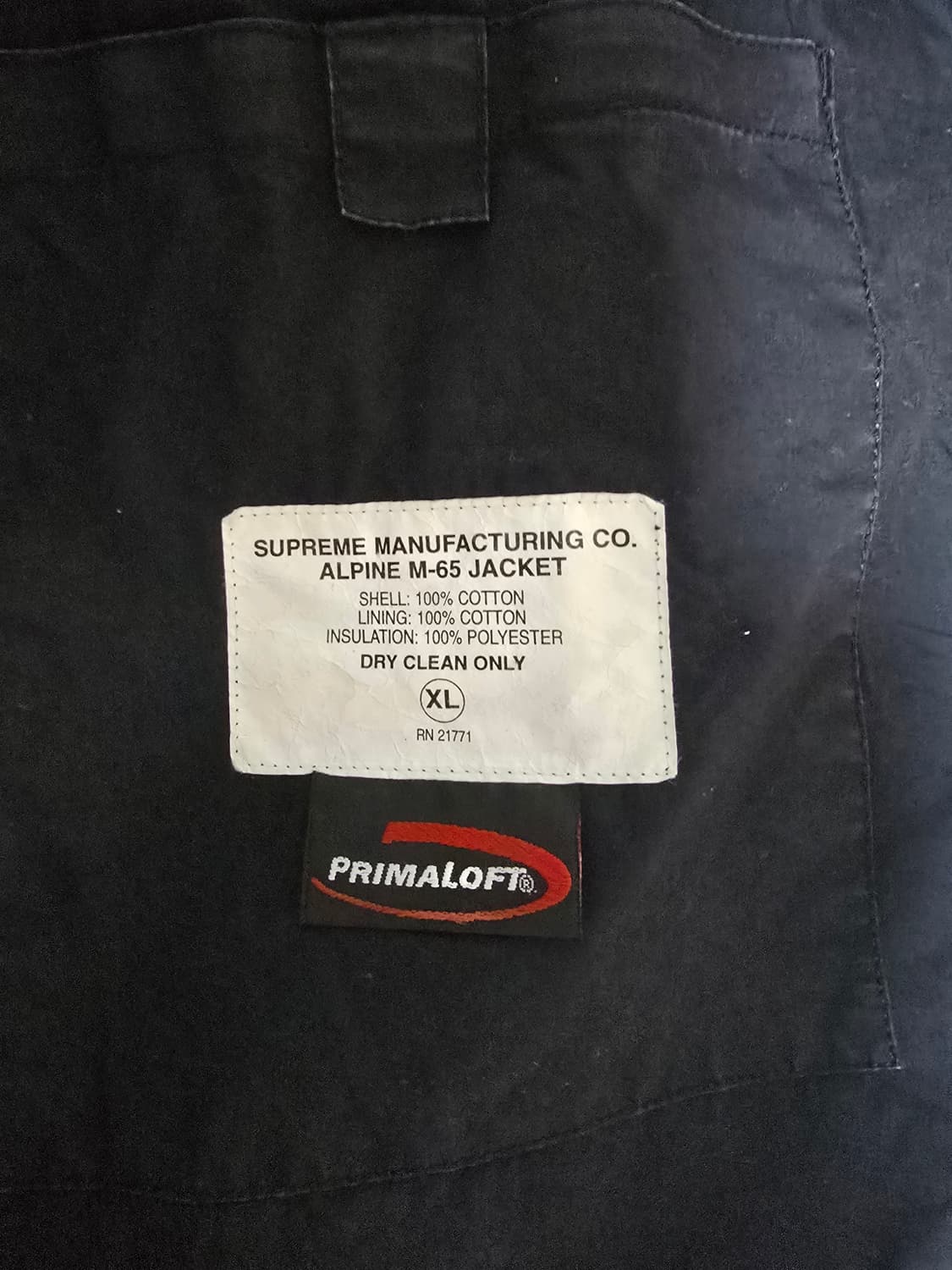 슈프림 alpine m-65 후드자켓 XL 상품이미지4