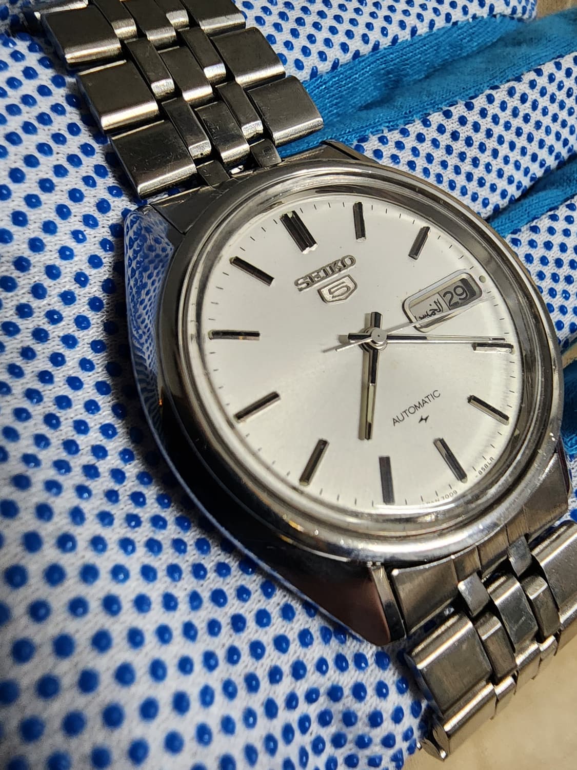 빈티지 세이코5 SEIKO 오토매틱 시계 상품이미지5