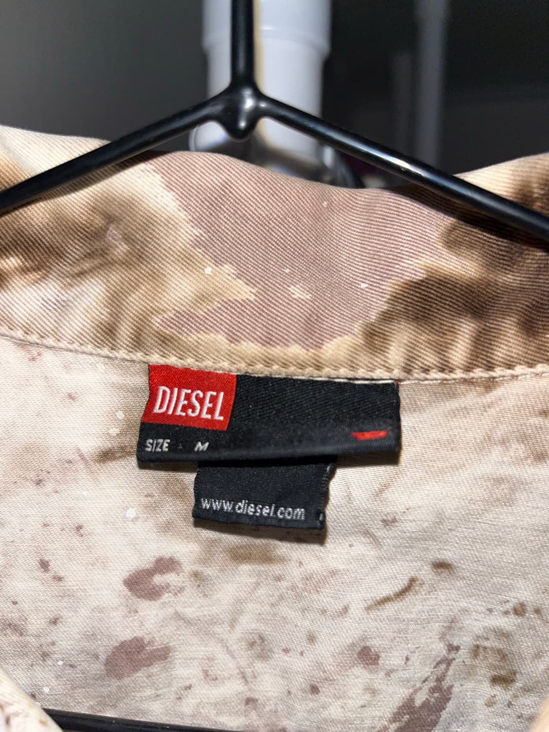 디젤 타이다이 크롭 자켓 상품이미지3