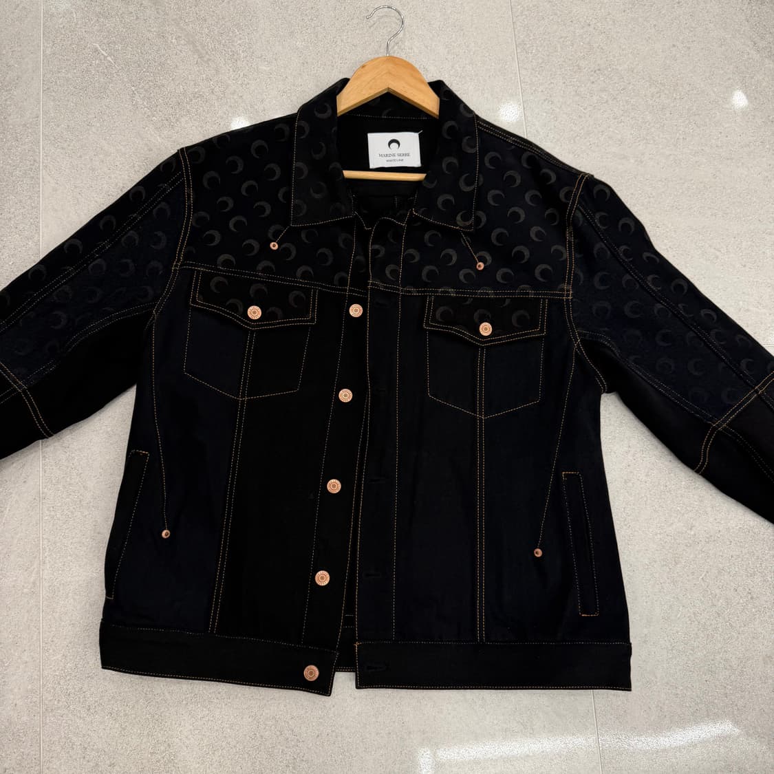 마린세르 문 데님 자켓 상품이미지1