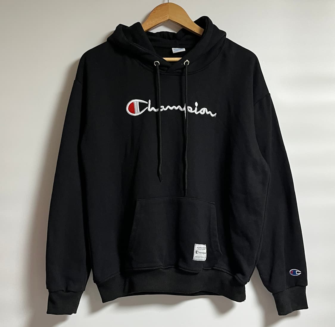공용 챔피온 자수 후디 후드티셔츠 2XL 상품이미지1