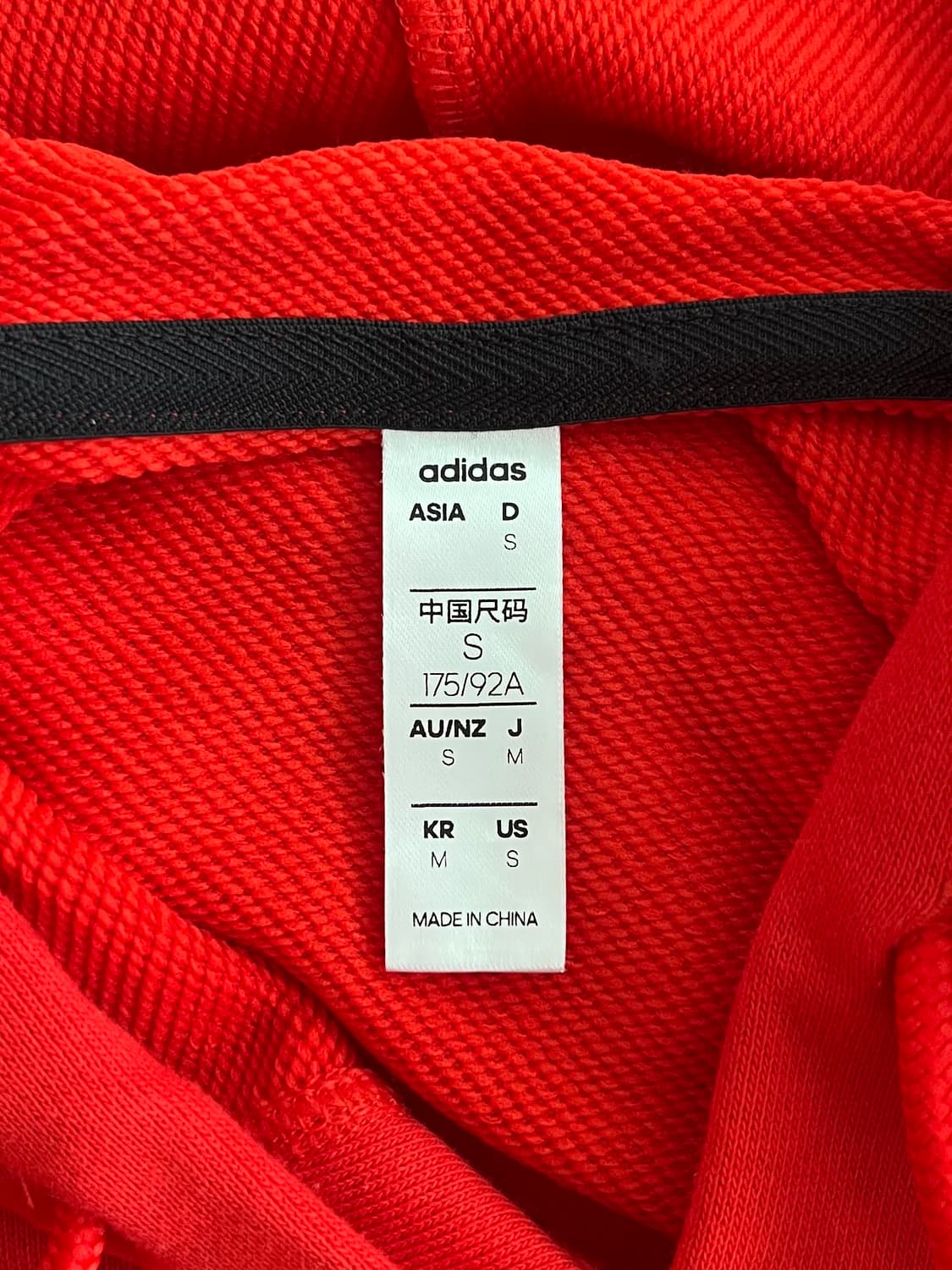 M) 아디다스 도노반 미첼 후드 티셔츠 레드 상품이미지4