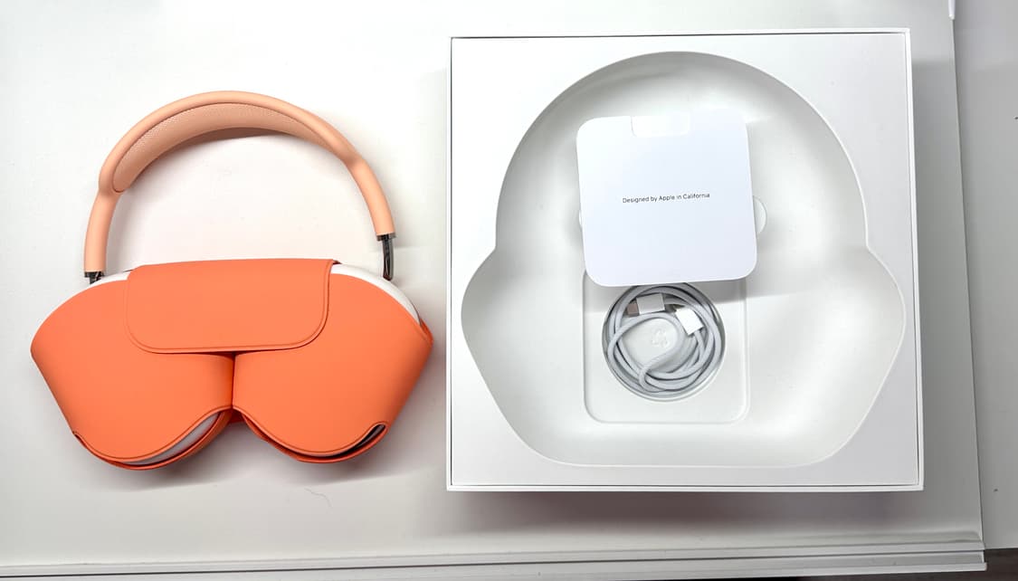 에어팟 맥스 오렌지 c타입 (새상품) 배송비포함 상품이미지4