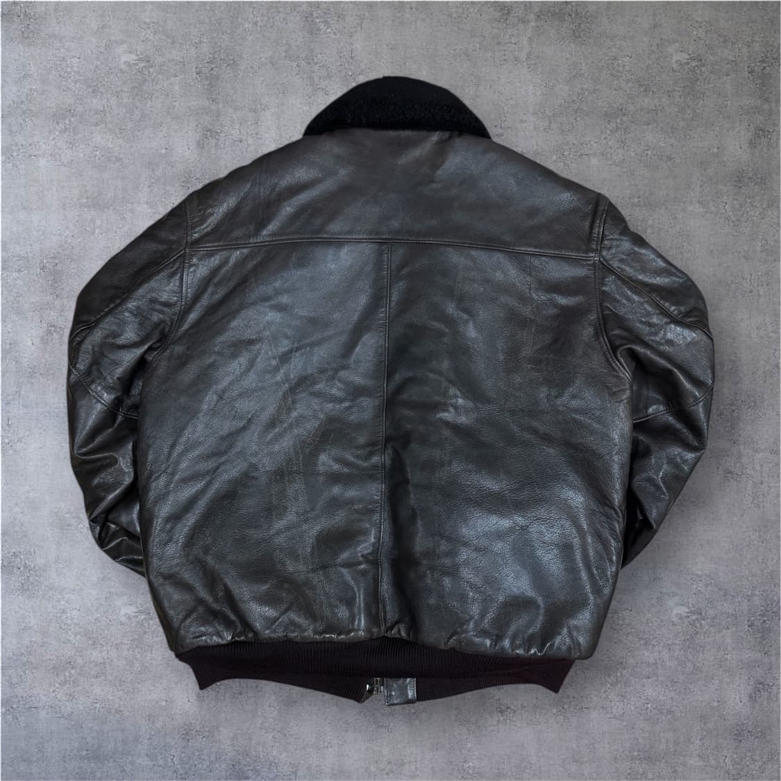 USA made)엘엘빈(llbean) G-1 레더자켓 44 상품이미지3