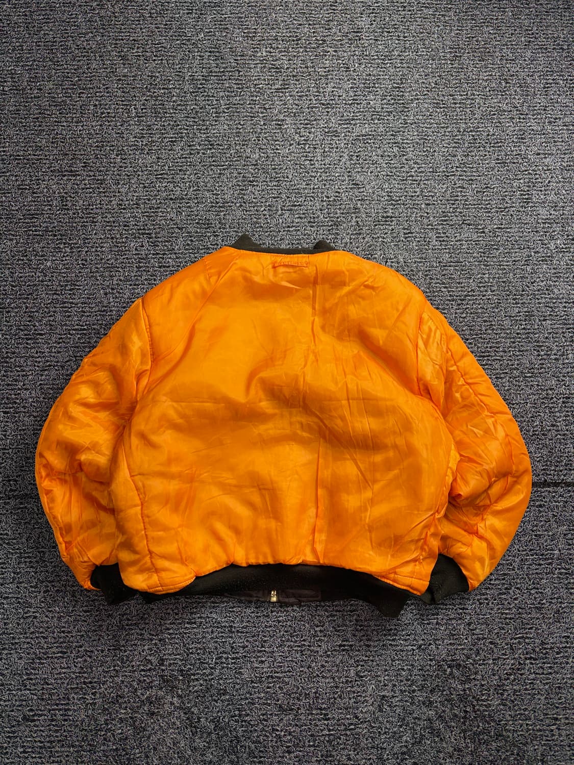 C-4 US 에어포스 MA-1 리버시블 항공 봄버 점퍼 2536 상품이미지6