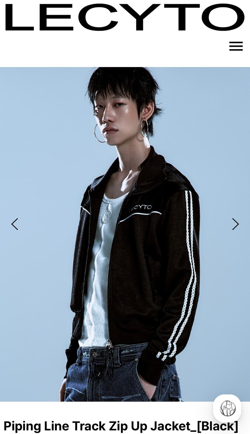 레씨토 Piping Line Track Zip Up Jacket 상품이미지2