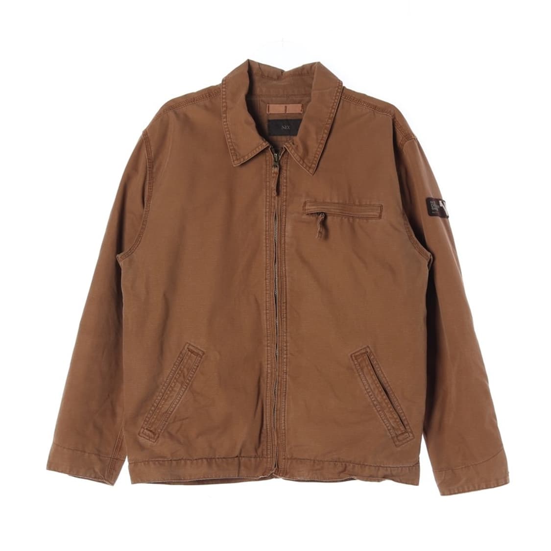 NIX 브라운 코튼 워크 자켓 F 상품이미지1
