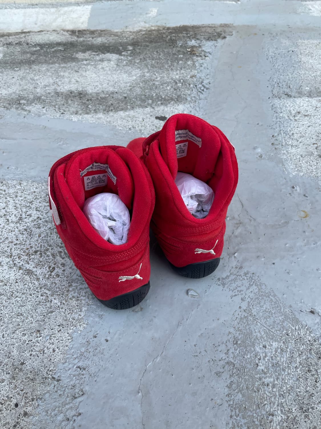 푸마 스피드캣 미드 레드 상품이미지3