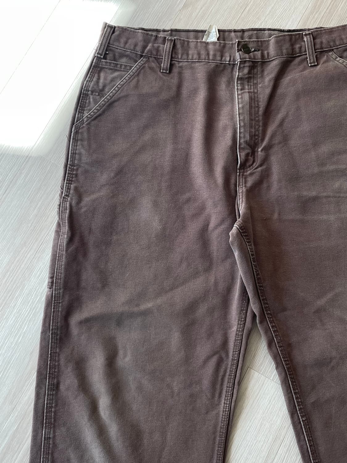 Carhartt B11 CHT 칼하트 카펜터 싱글니 팬츠 상품이미지2