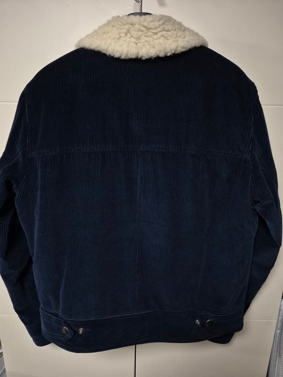 (L) 산드로옴므 코듀로이 시어링 자켓 상품이미지2