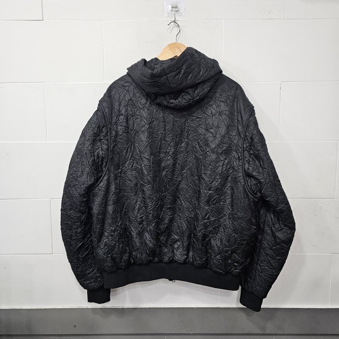 미스터차일드 크링클 후드 봄버자켓 상품이미지4