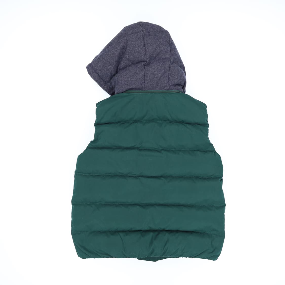 [38] 신형 라코스테 덕다운 푸퍼 패딩 조끼 베스트 그린 3821 상품이미지2