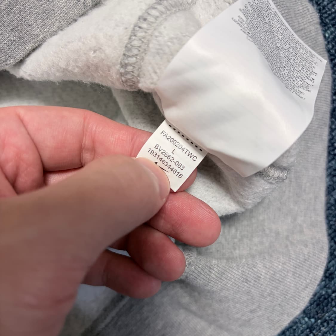 나이키 기모 맨투맨 상품이미지5