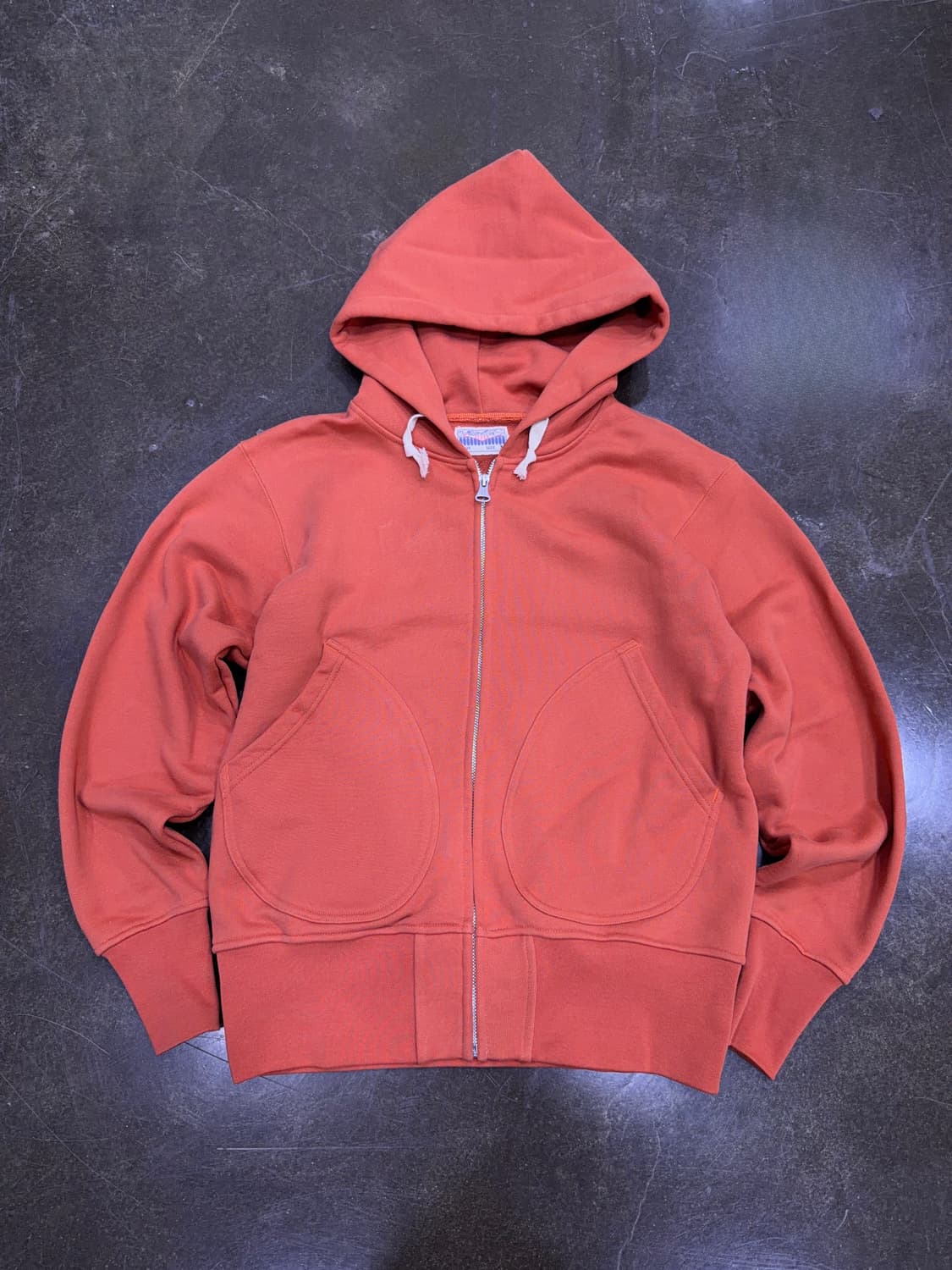 브론슨 논스탁 후드집업 후디 브릭레드 36 상품이미지1