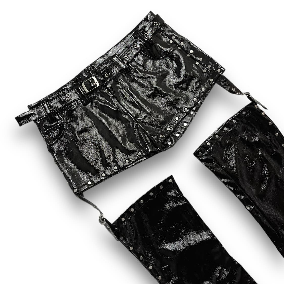 The KRIPT VERO CUTOUT Dark PANTS 상품이미지4