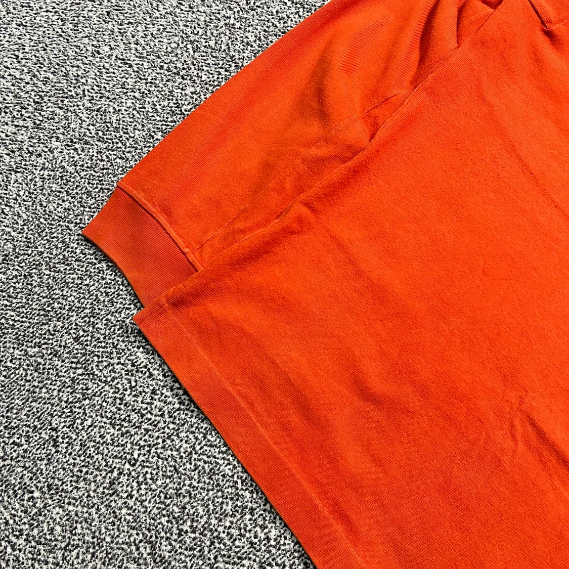 스톤 아일랜드(Stone Island) 오렌지 크루넥 니트 상품이미지3