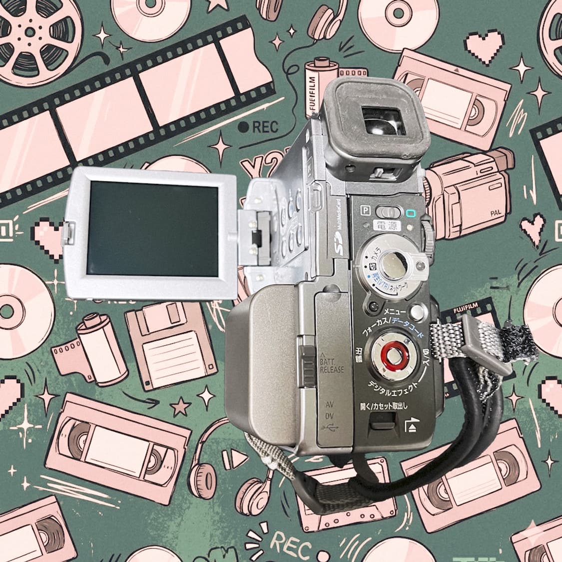 Canon ixy dv m2 6mm 캠코더 (테이프리스 개조 가능) 상품이미지2