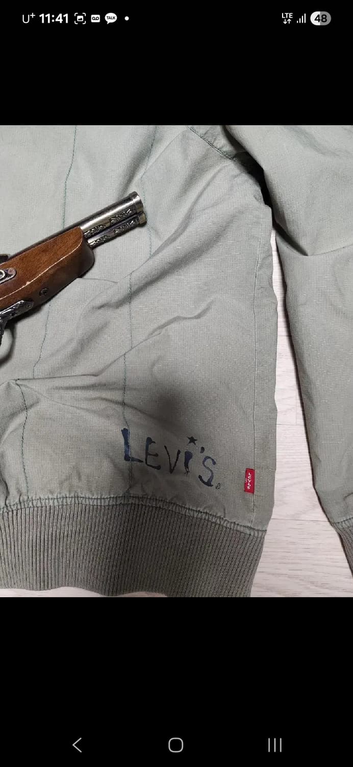 LEVIS 항공점퍼 자켓 블루종 마원 ma1 견장 스윙톱  상품이미지5