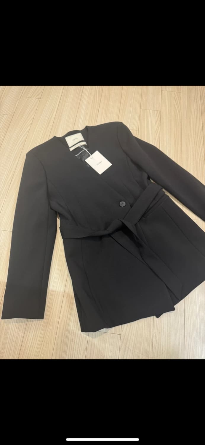 무료배송) 택채새옷- 프리미엄 썸제이 SSUMJ 블랙자켓 / 블랙마이 상품이미지7