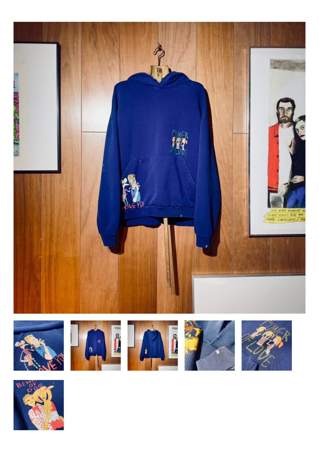 도넛리벤지 후드티 팝니다  상품이미지1