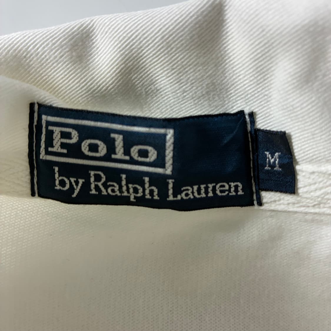 Polo  폴로랄프로렌 자수 코튼 화이트 럭비 티셔츠  상품이미지5