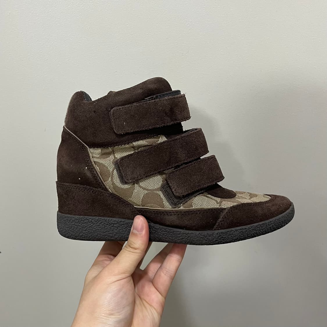 Coach Wedge Heel  Sneakers 상품이미지4