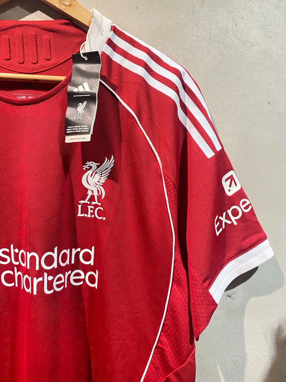 25-26 리버풀 비르츠 어센틱 홈 유니폼 (NEW) 상품이미지3