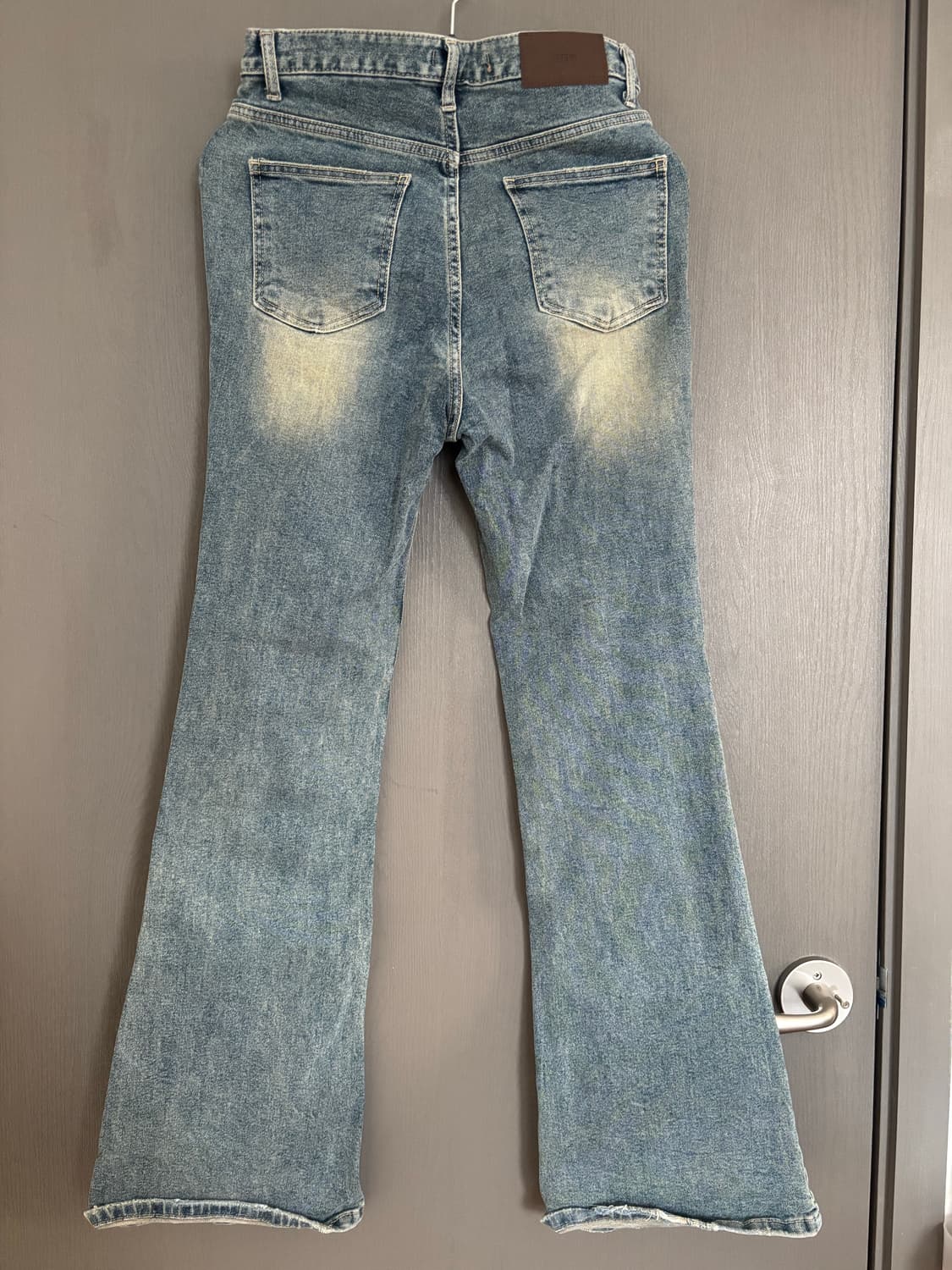 이네기 베어부츠컷 데님팬츠M 상품이미지9