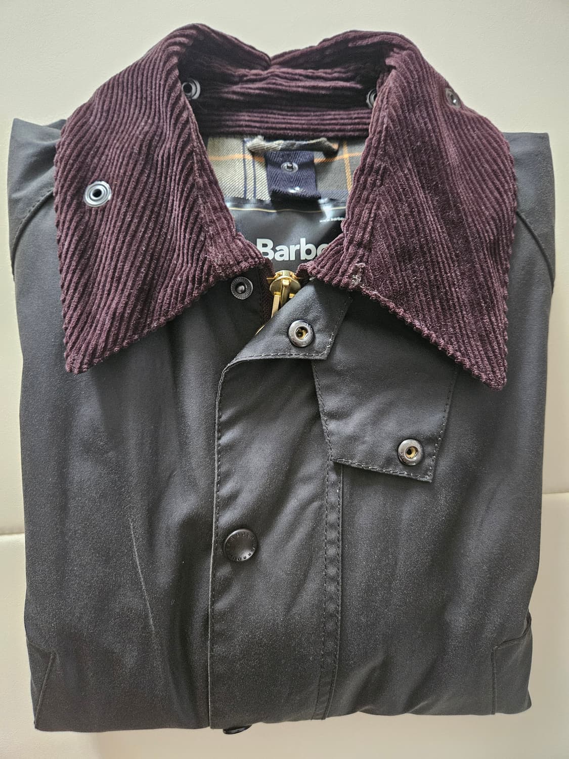 바버 비데일(Bedale) 세이지/ - 세탁&리왁싱 완료 상품이미지2