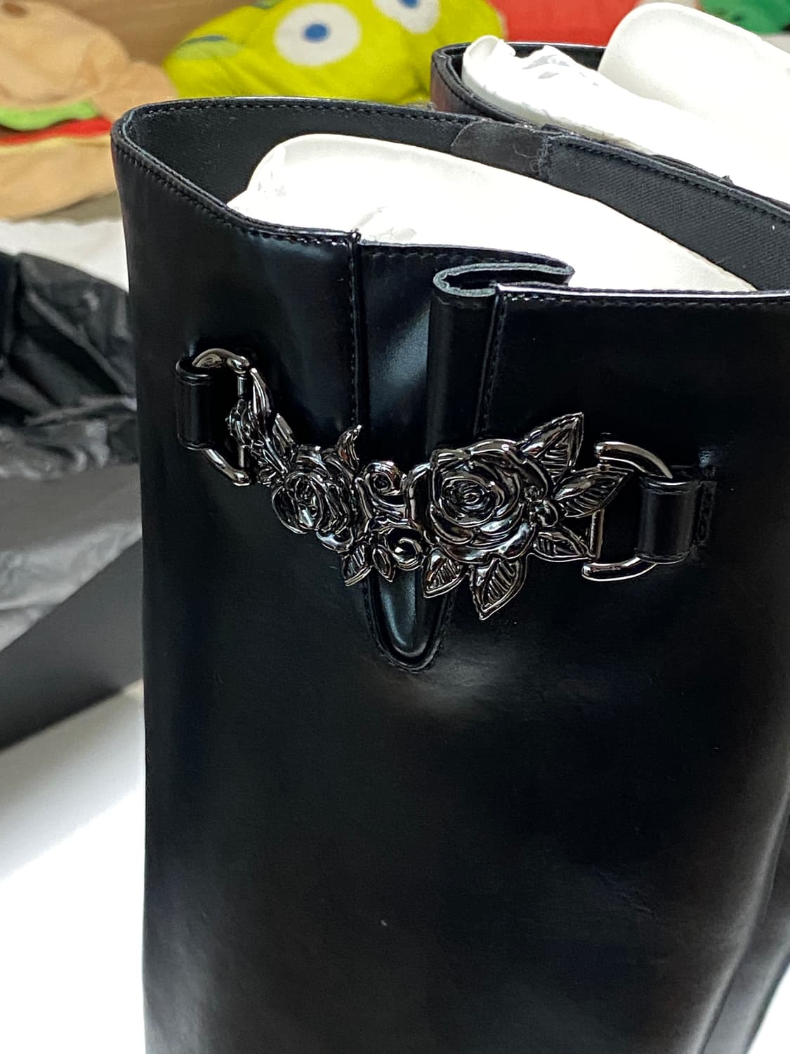 찰스앤키스x블랙 콜라보 부츠 상품이미지6