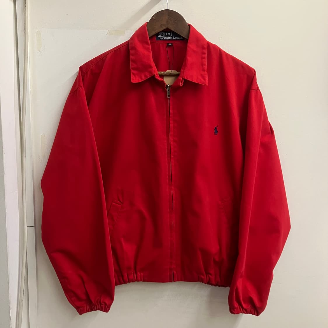 N162 폴로 스윙탑 블루종 자켓 상품이미지1