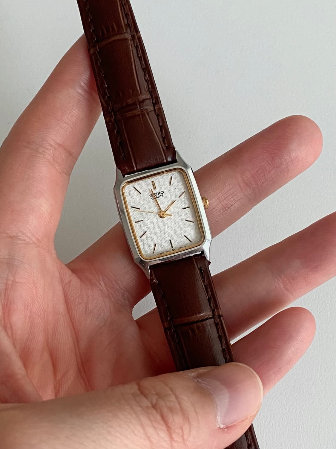 Seiko 세이코 쿼츠 브라운 상품이미지1