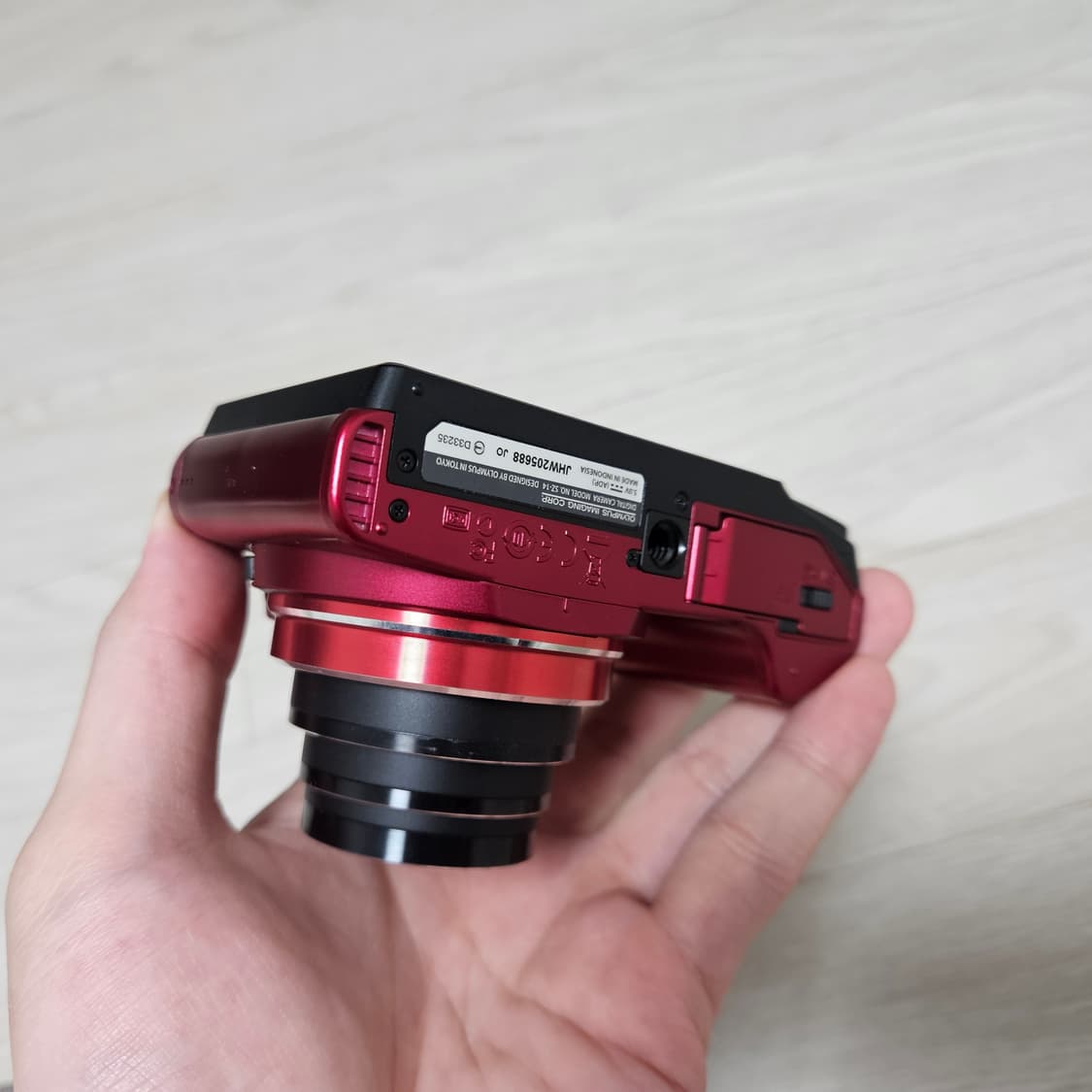 올림푸스 Olympus SZ-14 레드 빈티지 디카 빨간색 상품이미지3