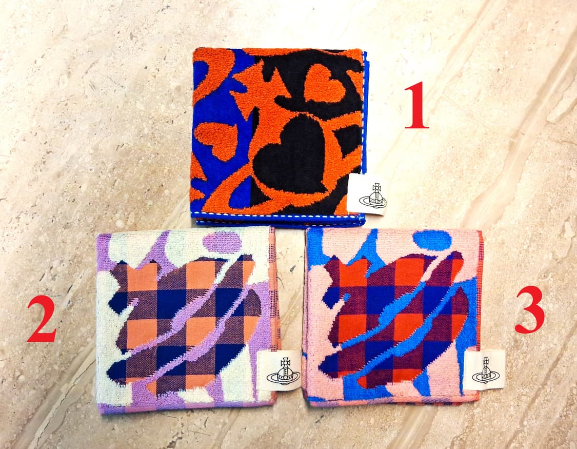 비비안웨스트우드 타올 손수건 27cm (정품) 새상품 상품이미지2