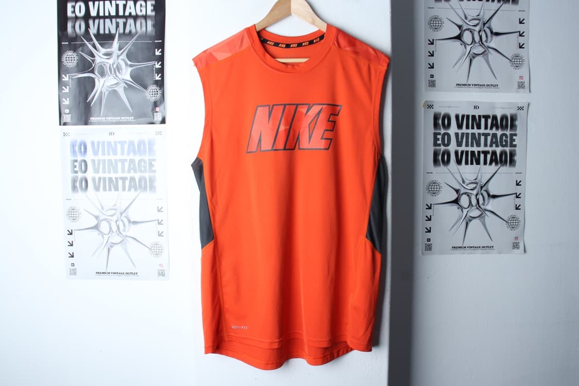 (L-XL) 나이키 반팔 티셔츠 민소매 기능성 오렌지 런닝-H31346 상품이미지2