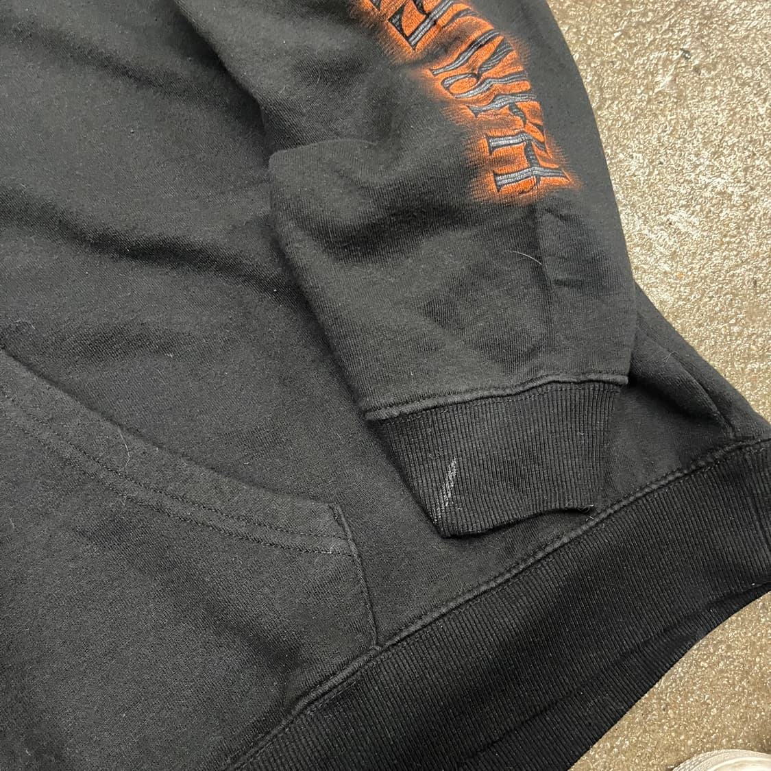 할리데이비슨 플레임 이글 후드티 (110) 상품이미지4