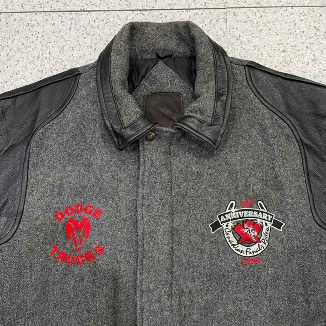 90's Midwest Garmen 바시티 자켓 (L) 상품이미지5