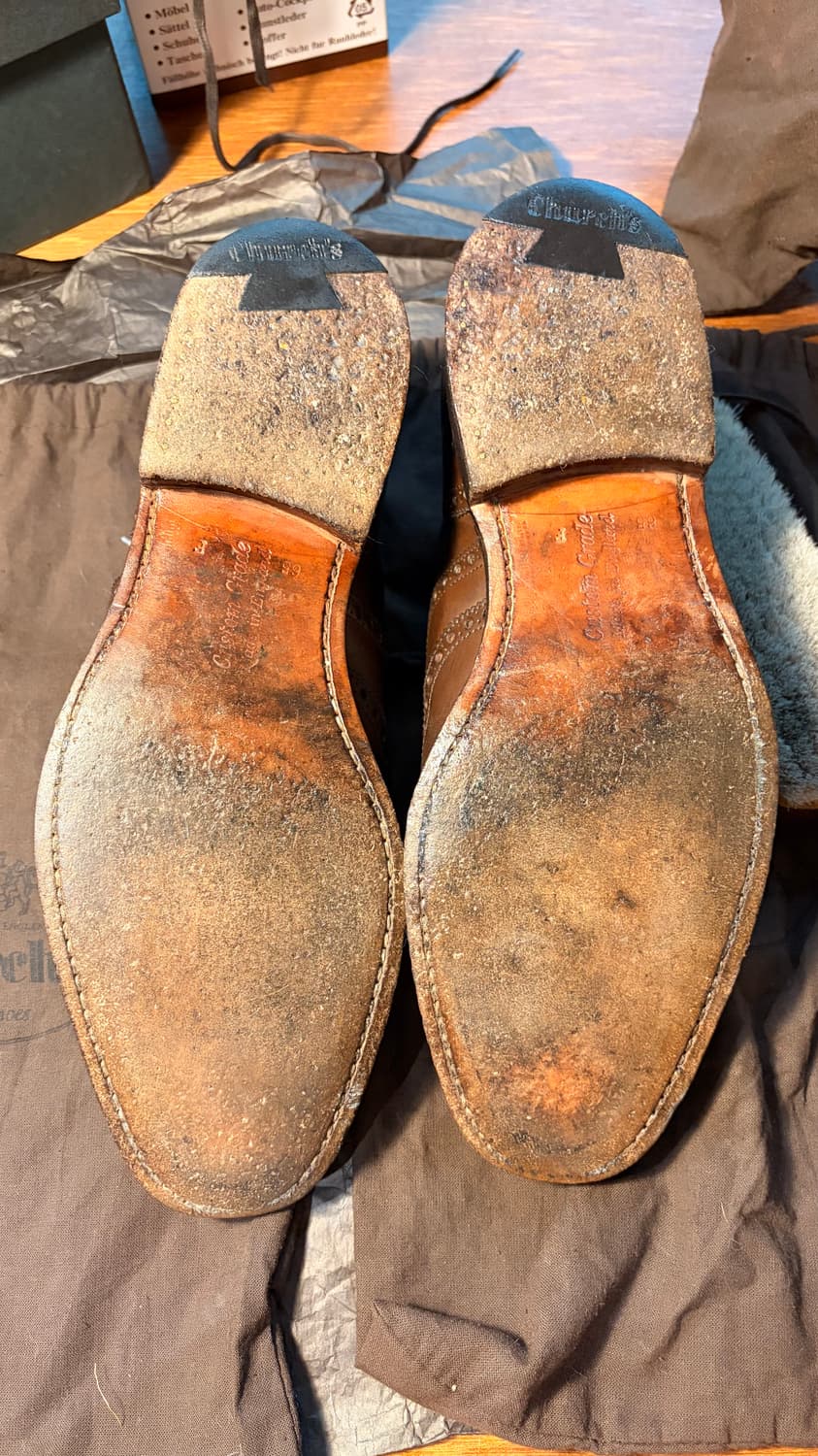 쳐치스 Church's 쳇윈드 173 브라운 6F 사이즈 상품이미지6